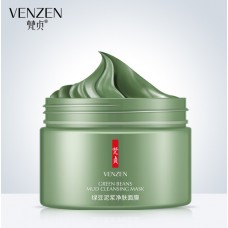 VENZEN Green Beans Mud Cleansing Mask очищающая и освежающая маска сужающая поры 120гр