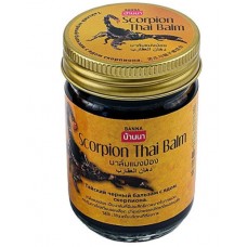 Banna Чёрный тайский бальзам с ядом скорпиона 50 гр