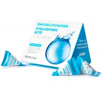 Farm Stay Baking Powder Hyaluronic Acid Pore Scrub - Скраб для лица в пирамидках с гиалуроновой кислотой 7г