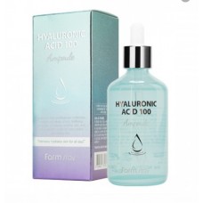 Увлажняющая сыворотка с гиалуроновой кислотой FarmStay Hyaluronic Acid 100 Ampoule Срок 04.2025