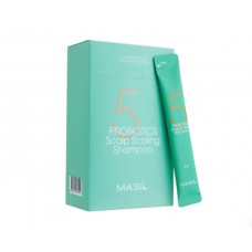Глубокоочищающий шампунь с пробиотиками Masil 5 Probiotics Scalp Scaling Shampoo 8мл стик