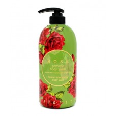Jigott Парфюмированный гель для душа с экстрактом розы Rose Perfume Body Wash 750 мл