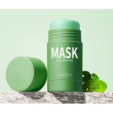 Veze Глиняная маска стик для глубокого очищения и сужения пор с экстрактом зеленого чая 40г
