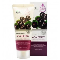 EKEL Natural Clean peeling gel Acai Berry Пилинг-скатка с экстрактом ягод асаи 100ml 