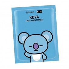 MEDIHEAL Увлажняющие точечные маски BT21 KOYA Face Point Mask 6шт
