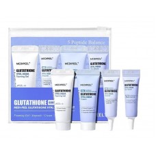 Набор увлажняющих миниатюр для сияния кожи MEDIPEEL Glutathione Hyal Aqua Trial Kit