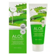 EKEL Пенка для умывания с Алоэ Успокаивающая Foam Cleanser Aloe 100 мл