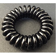Резинки-браслеты invisibobble в форме телефонного шнура. Черный